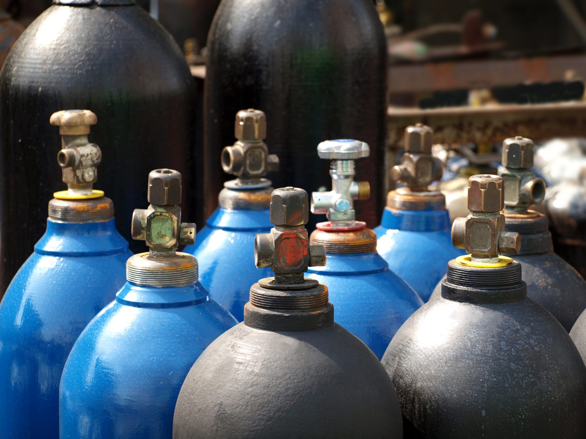 Технические газы, заправка баллонов