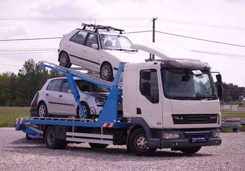 Эвакуация автомобиля в Мозыре — платформа для легкового авто